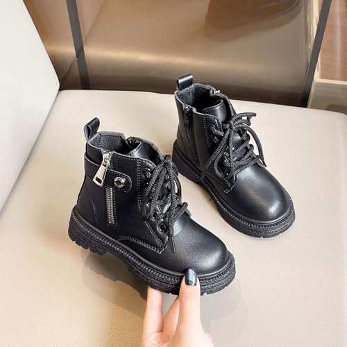 IWIHMIV Toddler Boy Winter Boots Toddler Hiking Boots Toddler Waterproof Snow Boots Kids Winter Warm Boots for Boys and Girls2