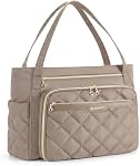 BAGSMART Teacher Sac à dos pour femmes 15.6inch Sac d'ordinateur portable matelassé avec poche isolée