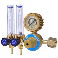 0,25 MPa Argon-Gas-Druckminderer, Doppelmessgerät, Schweißzubehör, 0,25 MPa Argon-Gas
