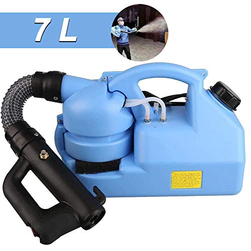 vantiorango Upgraded 7L Electric ULV Sprayer, 32 Inch Spout, Portable Atomizer Disinfection Fogger