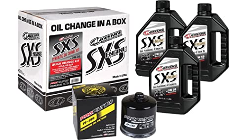 Maxima Synthetic Compatible with Quick Change Oil Kit 2019-2021 Compatible with Polaris RZR Turbo Models