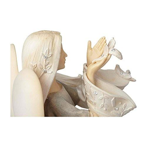 Foundations Angel in Your Life Stone Resin Figurine, 9.25” - Thumbnail 4
