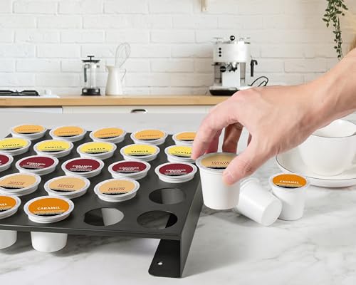 Mylifeunit K CUP HOLDER FOR KEURIG POD HOLDER K Cup Organizer Drawer Countertop Wall Mounted K Cup Holder Coffee Pod Storage Holder thumb #6