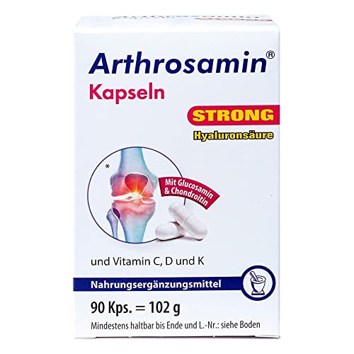 Arthrosamine jake kapsule za zglobove s hijaluronskom kiselinom, 90 kapsula, 102 g