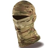 M-Tac Tactical Balaclava Face Mask for Men & Women – Breathable Lightweight Ski Mask for Motorcycle Helmet, UV Dust Protection (Camo)