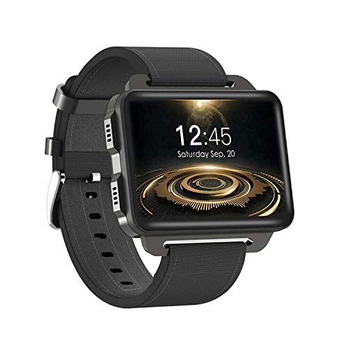 DM99 Bluetooth Smart Watch 2.2 inch Android OS 3G Smartwatch Phone DM99 Android Smart Watch Phone 1GB 16GB 1200 mAh Battery 130W Camera GPS WiFi SIM MP4 (Black)