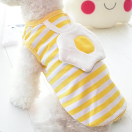 Disfraz para perro amarillo POPETPOP miniatura 4