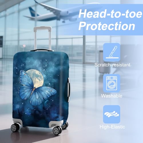ANNA QUEEN Travel Luggage Cover Suitcase Protector Suitcase Cover Anti-Scratch,Stretchable Luggage Travel Bag Cover Washable2