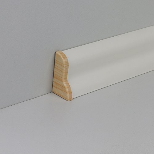 Preisvergleich Produktbild Endkappen Kunststoff für Profilsockelleiste Links und Rechts Ahorn