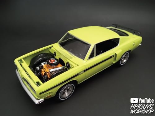 MPC 1969 Plymouth Barracuda Kit 1:25 miniatura 5