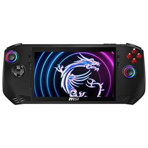 MSI Claw A1M-036 Gaming Handheld, 7 Zoll FHD 120Hz IPS Display, Intel Core Ultra 5 Prozessor 135H, 16 GB RAM, 512GB SSD, Intel Arc Grafik, Windows 11 Home, Schwarz
