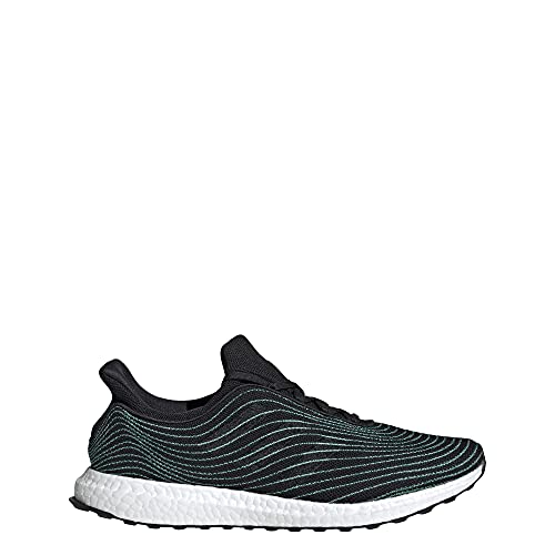 adidas adidas Men's Ultraboost DNA Parley Shoe, Black/Black/Blue Spirit, 7 M US