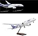 24-Hours 18â€ 1:130 Airplane Model All Nippon B787 Model Plane with LED Light(Touch or Sound Control) for Decoration or Gift