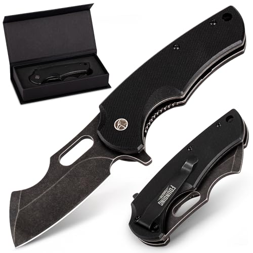 BEEFBOY D2 Steel Flipper Pocket Knife