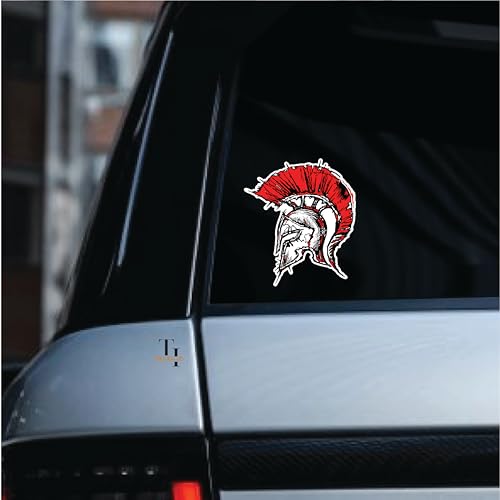 Image of THATS IT! Spartan Stickers | Removable Decal Car Bumper | Indoor Outdoor Window Sticker | Vinyl Decal for Laptop, iPad | Waterproof & Long Lasting | TI - 346
