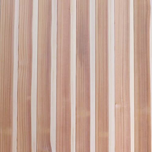 秋田杉 羽目板 天井板 源平 柾目 1000×12×115mm 8枚 本実V溝加工 無塗装 No.770 杉板 12mm