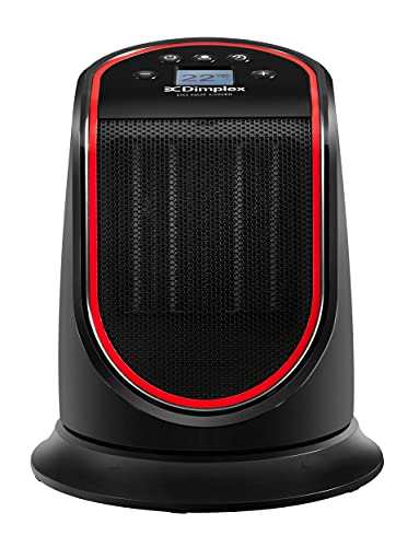 Dimplex M2GTS Ceramic Heater, Compact 2kW Fan Heating Unit, Portable  Electric Free Standing Fan Heater with Motorised Oscillation, Digital  Display, Eco Mode u0026 Timer, for Home or Office – Black/Red : Amazon.co.uk: