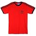 adidas Sport ESS Tee Trefoil Camiseta Hombre T-Shirt Originals Retro Rojo, Tamaño:M