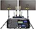 IDOLPRO IPS-700 1200W Speaker & IP-4000 3000W W/Equalizer Professional Console Mixing Amplifier & Dual High-Tech Wireless Microphones Home Karaoke System