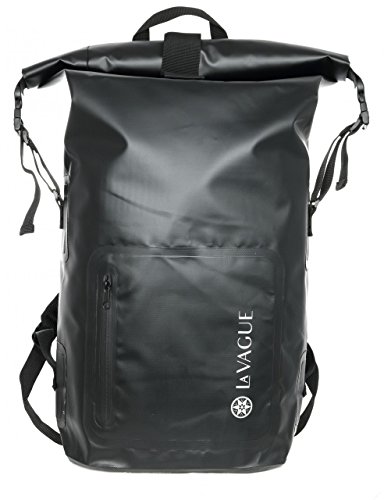 Preisvergleich Produktbild LA VAGUE Stockholm Wasserfester Rucksack 17L (Weißes Logo)