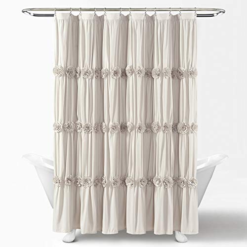 Lush Decor, Tenda da doccia neutra Darla con