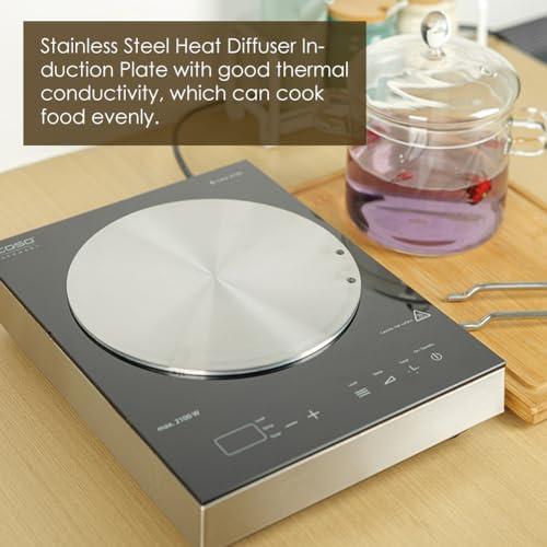 Mijoter de bons plats sur induction avec ce diffuseur de chaleur en inox de 20cm