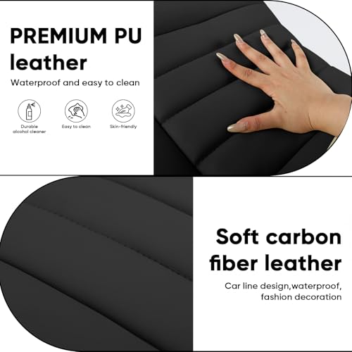 Image of Ergonomic Adjustable Under Desk Footrest,Ottoman with Wheels | 500lbs|360 swivel Silent PU casters|Thick 2.36 inch Seat| Rolling Stool with Wheels for Massage,Salon,Spa,Clinic,Office,Home
