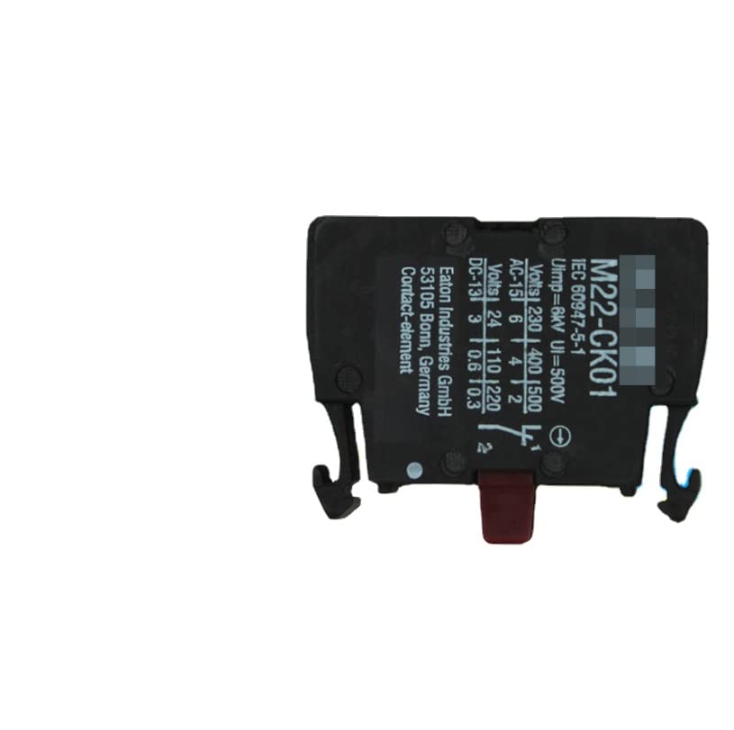 10PCS M22-CK01 Contact Block 22mm 1NC