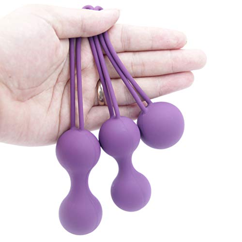 Kit de Bola Kegel para Exercícios Kegel da Artibetter 3 peças Pesa Bolas Apertadas vaginais para Con