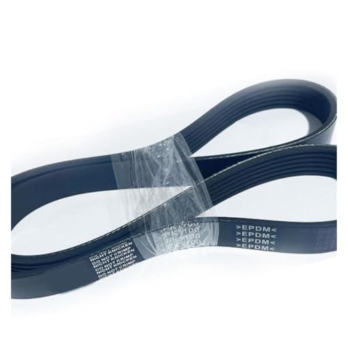 1PC PK2100 V-ribbed Belts, PK2100 Micro 4-Rib 5-Rib 6-Rib Ribbed Poly-V Belt Transmission Belt HWWEI(6PK2100)