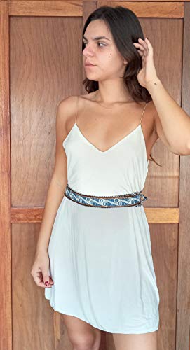 TINKUY PERU Handwoven Women’s Adjustable Waist Belt, One Size2