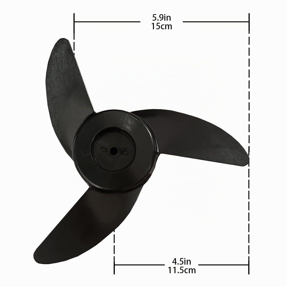 Hélice de Moteur Hors - Bord électrique brushless, hélice de Remplacement de Moteur, hélice Hors - Bord Marine
