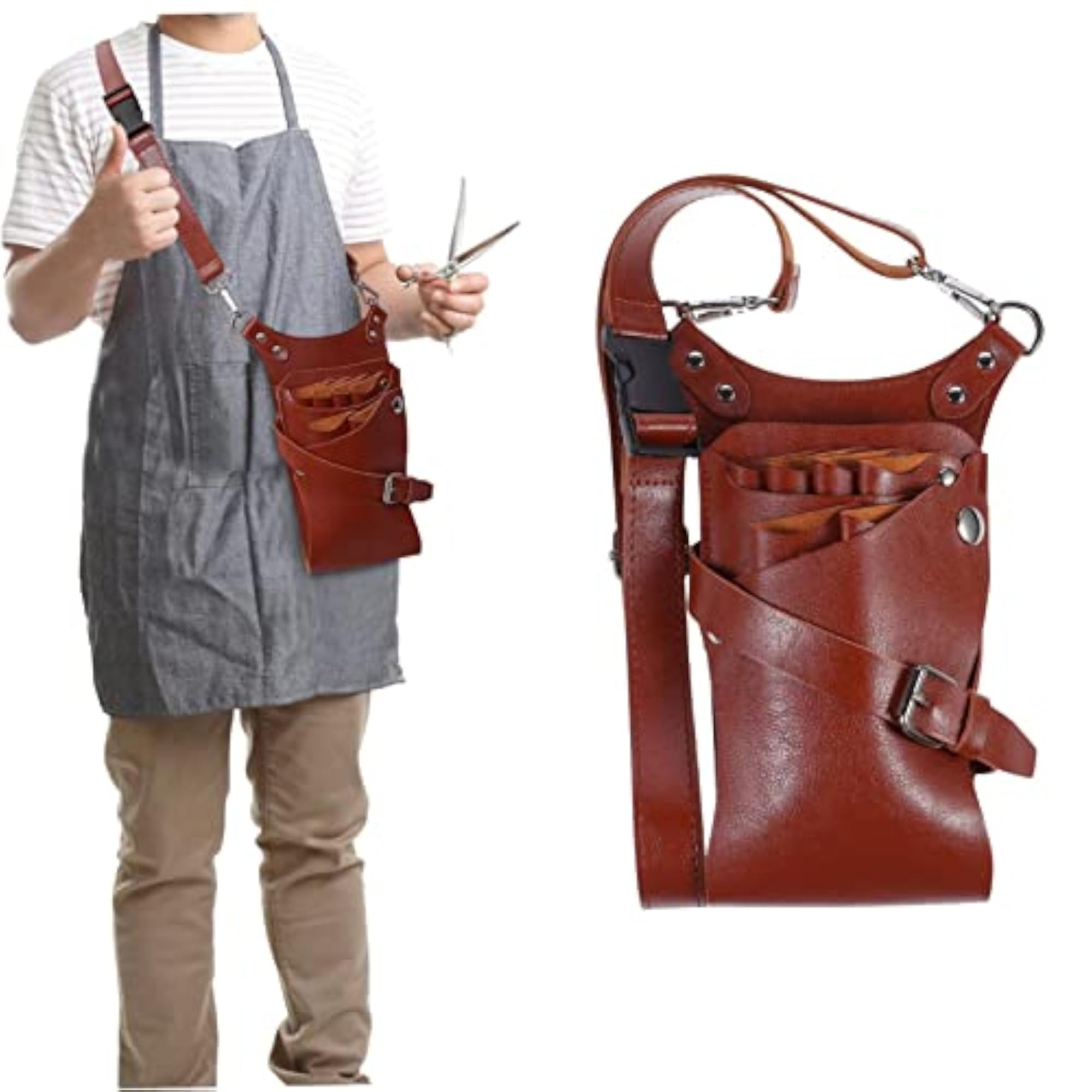 Barber Scissors Pouch Hairdressing Tool Case