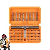 Präzisions Schraubendreher Set, Mehrfach-Bit Antriebsset, 42-in-1-Ratsche-Schraubendreher mit Aufbewahrungsbox, Für Möbel, Instandhaltung, Brille, Haushaltsgeräte, Laptop,