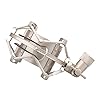 ETOPARS Universal Microphone Shock Mount Mic Anti Vibration Suspension Studio Shock Mount Holder Clip 50mm for 48mm-60mm Diameter Condenser Mic Silver #5