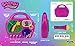 eKids Barney Karaoke Microphone with Boombox for Fans of Barney Toys, Kids Karaoke Machine with Built in Music
