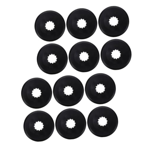 VANZACK 12Pcs Mountain Bike Protector Durable Flywheel Guard for Rear Derailleur Sprocket Protection Lightweight Bicycle Wheel Covers for Outdoor Cycling