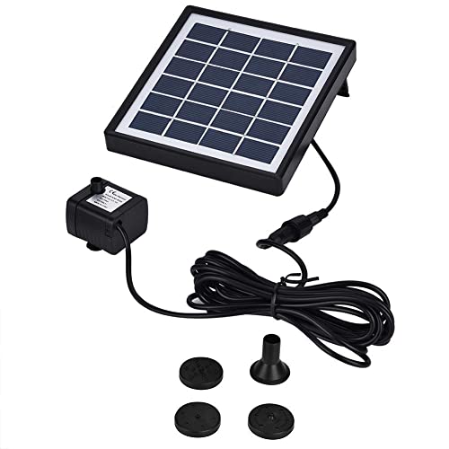 1.5W Solar Fountain Miniature Brushless For Pond Pool Rockery Water Garden Aquarium Submersible Water Pumps with Solar Panel