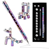 Penna Antistress Magnetica Fidget Pen - Penna Multifunzione per Scrittura e Gioco per Adulti e Ragazzi, con Stilo Touch (Ideale per Ufficio, Regalo)