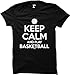 Keep Calm And Play Basketball WOMENS T-shirt