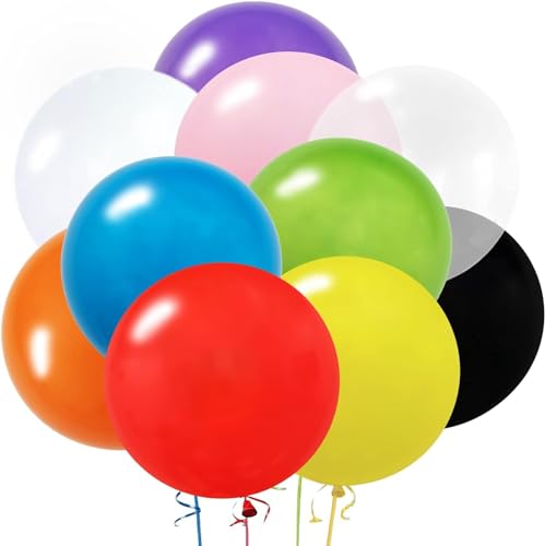 バルーンアート 風船セット 誕生日15個入 61cm 巨大バルーン 誕生日 飾り付け 大きラテックス風船 風船 ハート 割れにくい クリスマス 結婚式の装飾 バースデー 飾り