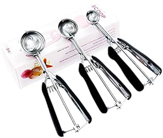 Cookie Scoop Set - Include 1 Tbsp/ 2 Tbsp/ 3Tbsp - 3 PCS