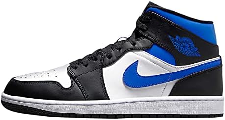 Nike Air Jordan 1 Mid (GS) Basketbalschoenen voor heren, Wit Blauw Zwart,  47.5 EU : Amazon.nl: Kleding, schoenen \u0026 sieraden