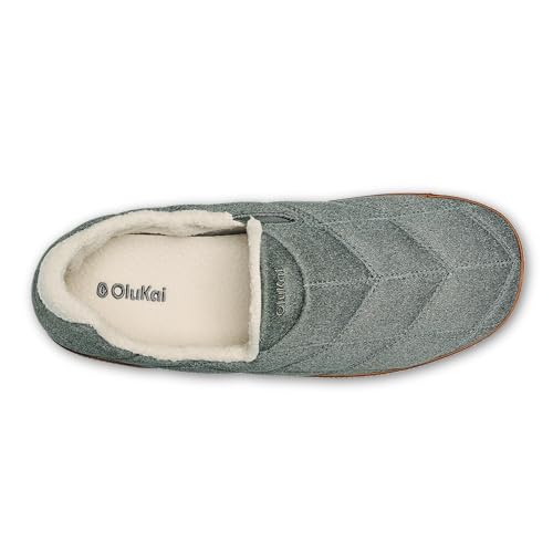 Image of OluKai Puku'i Men's Fleece Slippers, Comfortable Activewear Slippers