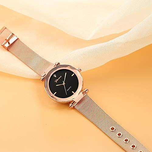 10 Pack Wholesale Women Watches Leather Rhinestone Inlaid Quartz Jelly Dress Wristwatch