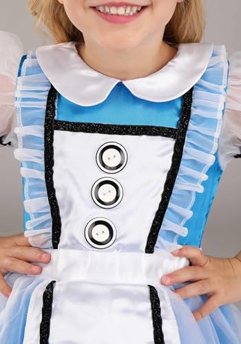 Disfraz clásico de Alice para niña miniatura 4