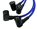 VMS RACING 95-01 10.2mm High Performance Engine Spark Plug Wires Wire Set in Blue Compatible with Honda CRV CR-V CRVTEC B20B-B20B4 B20B B20Z2 B20A/B21A DOHC VTEC Non-VTEC JDM B20 B20B 95-01