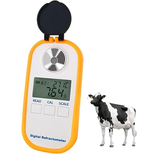 0-94% Refractómetro Digital Brix, Refractómetro Digital Portátil De Miel, Pantalla LCD, Tamaño Mini Portátil, Probador De Medidores, Refractómetro De Azúcar Para Frutas, Miel, Alimentos, Bebidas