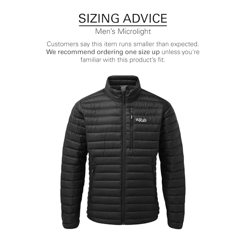 Rab Men's Microlight Jacket - 700-Fill Down Hooded Puffer Coat for Hiking, Climbing, & Skiing2