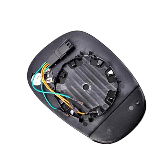 Cristal de espejo retrovisor calefactado con conector para BMW Serie 3 E90 derecho 2